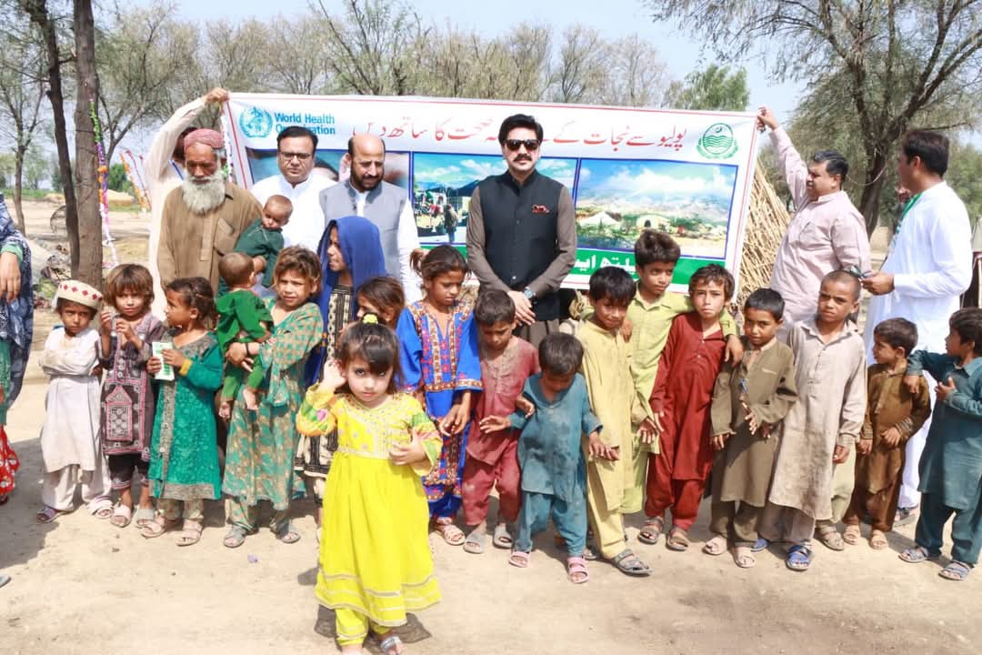 میانوالی میں پولیو مہم